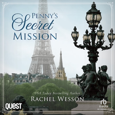 Penny's Secret Mission – omslag til lydbogen af Rachel Wesson