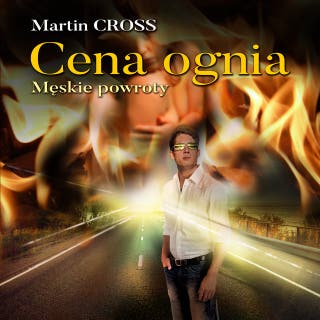 Cena ognia – okładka audiobooka, autor Marin Cross