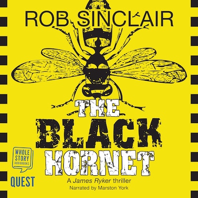 The Black Hornet (James Ryker Book 2) – omslag til lydbogen af Rob Sinclair