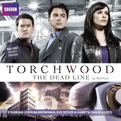 Torchwood: The Dead Line – omslag til lydbogen af Phil Ford