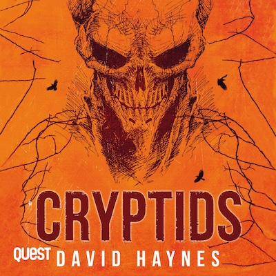 Cryptids – omslag til lydbogen af David Haynes