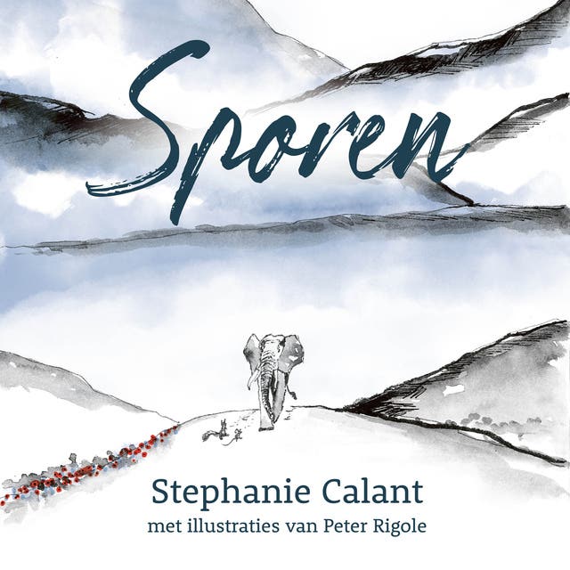 Sporen – omslag van het luisterboek van Stephanie Calant
