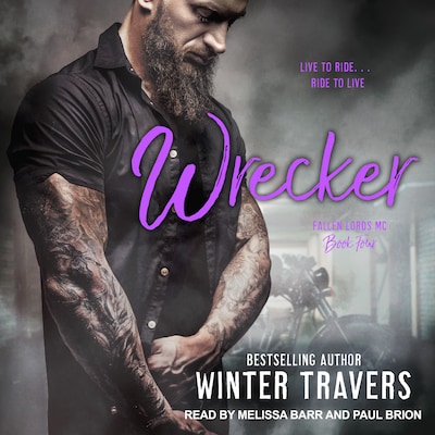 Wrecker – omslag til lydbogen af Winter Travers