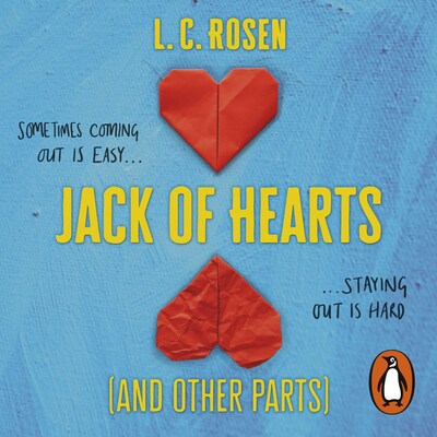 Jack of Hearts (And Other Parts) – omslag til lydbogen af L. C. Rosen