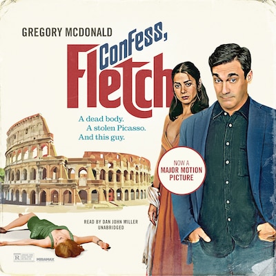 Confess, Fletch – omslag til lydbogen af Gregory Mcdonald