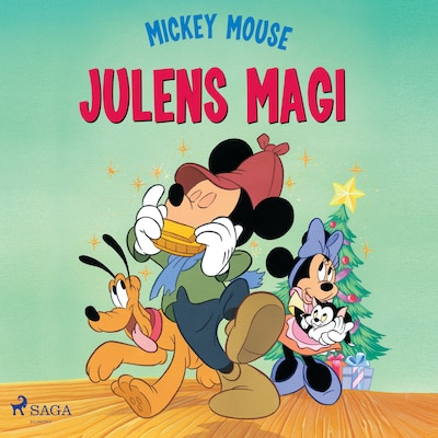 Mickey Mouse - Julens magi – omslag til lydbogen af Disney