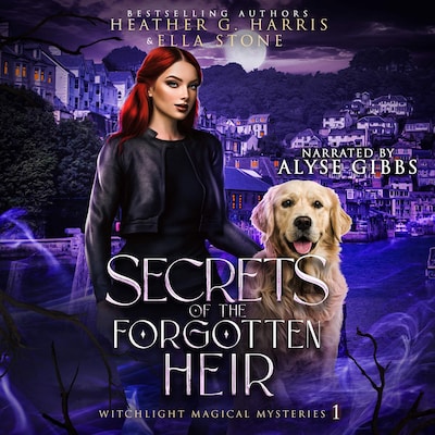 Secrets of the Forgotten Heir – omslag til lydbogen af Ella Stone, Heather G. Harris