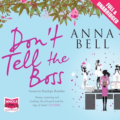 Don't Tell the Boss – omslag til lydbogen af Anna Bell