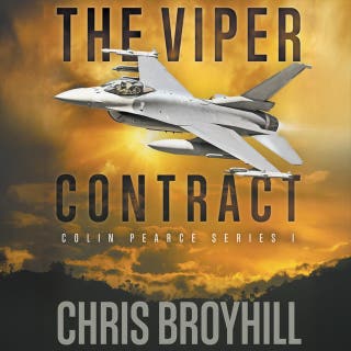 The Viper Contract – omslag till ljudboken av Chris Broyhill
