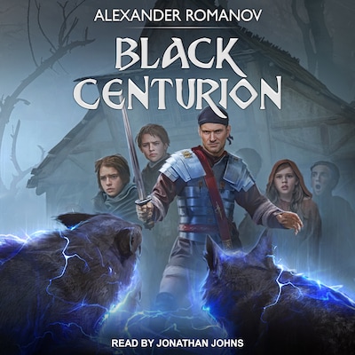 Black Centurion – omslag til lydbogen af Alexander Romanov
