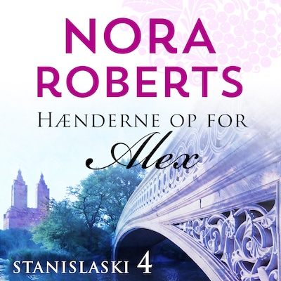 Haenderne op for Alex – omslag til lydbogen af Nora Roberts
