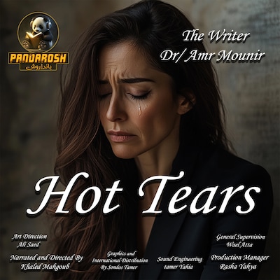 Hot Tears – omslag til lydbogen af Dr. Amr Mounir