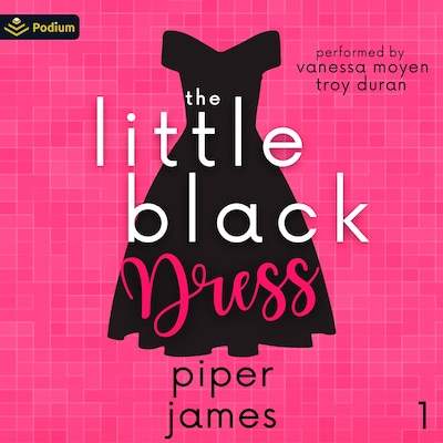The Little Black Dress – omslag til lydbogen af Piper James
