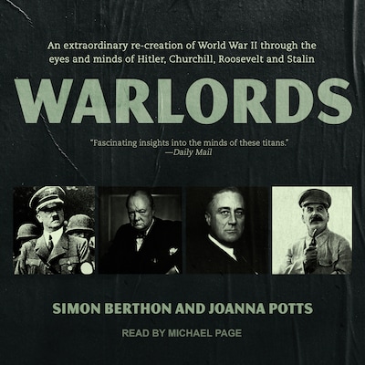 Warlords – omslag til lydbogen af Joanna Potts, Simon Berthon
