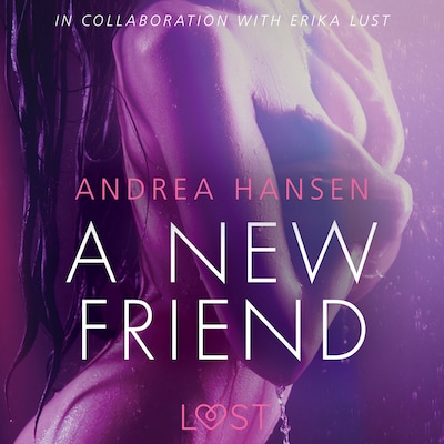 A New Friend - erotic short story – omslag til lydbogen af Andrea Hansen