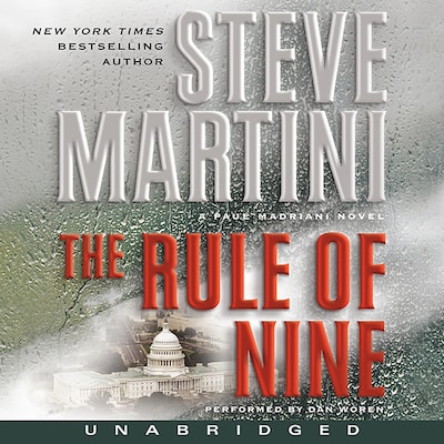 The Rule of Nine – omslag til lydbogen af Steve Martini