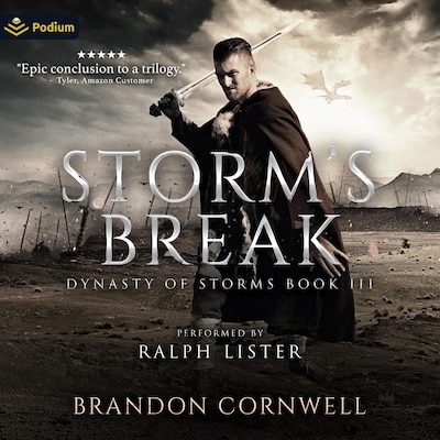 Storm's Break – omslag til lydbogen af Brandon Cornwell
