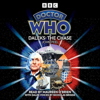 Doctor Who Daleks: The Chase – omslag til lydbogen af John Peel
