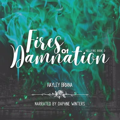 Fires of Damnation – omslag til lydbogen af Hayley Briana