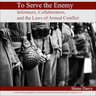 To Serve the Enemy – omslag til lydbogen af Shane Darcy
