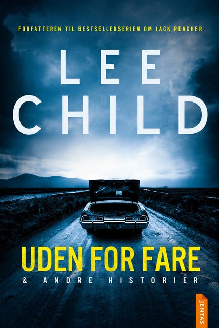 Uden for fare og andre historier – omslag til lydbogen af Lee Child