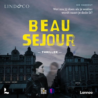 Beau séjour - de schaduwwereld – omslag van het luisterboek van Gie Vanhout
