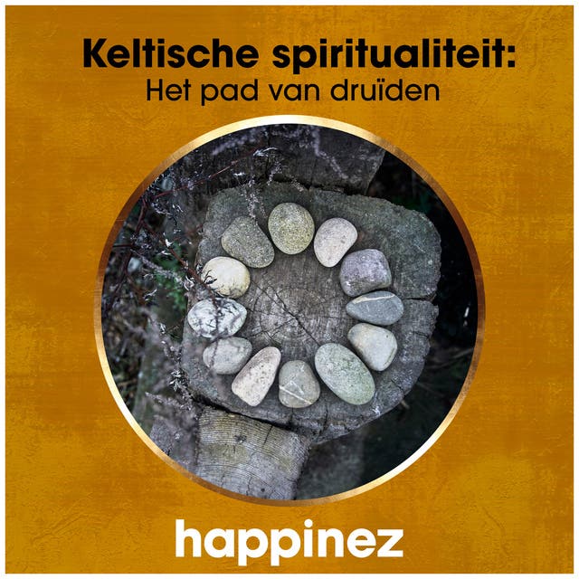 Keltische spiritualiteit: Het pad van druïden – omslag van het luisterboek van Happinez,Marja den Boer