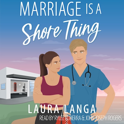 Marriage is a Shore Thing – omslag til lydbogen af Laura Langa