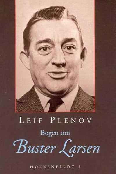 Bogen om Buster Larsen – omslag til lydbogen af Leif Plenov