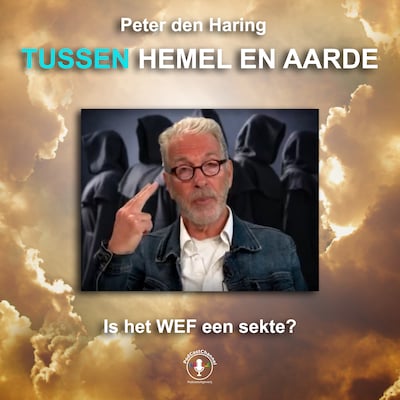 Is het WEF een sekte? – omslag van het luisterboek van Peter den Haring