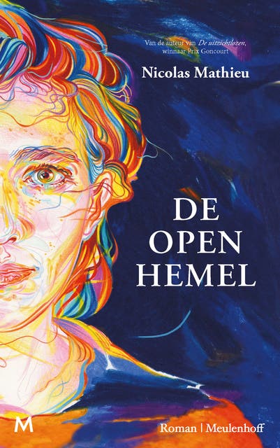 De open hemel – omslag van het luisterboek van Nicolas Mathieu