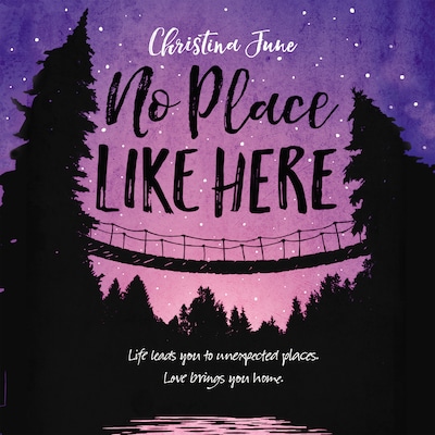 No Place Like Here – omslag til lydbogen af Christina June