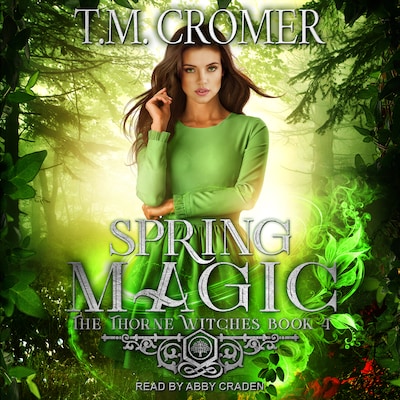Spring Magic – omslag til lydbogen af T.M. Cromer