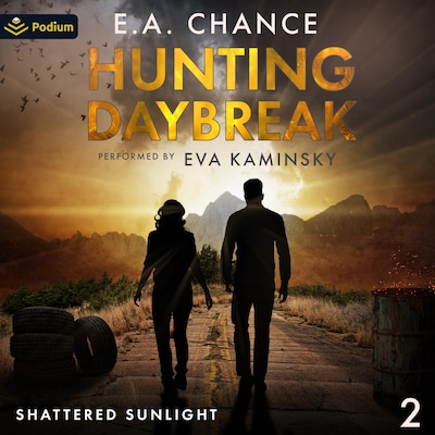 Hunting Daybreak – omslag til lydbogen af E.A. Chance