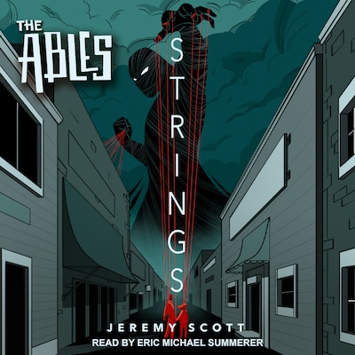 Strings – omslag til lydbogen af Jeremy Scott