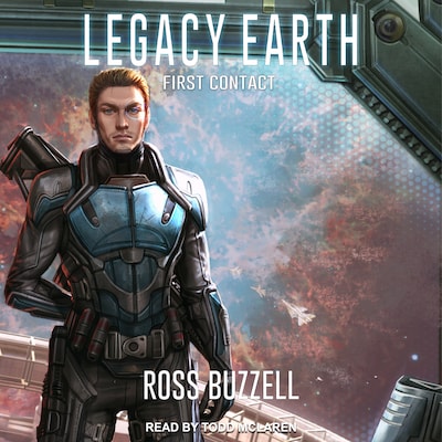 First Contact – omslag til lydbogen af Ross Buzzell
