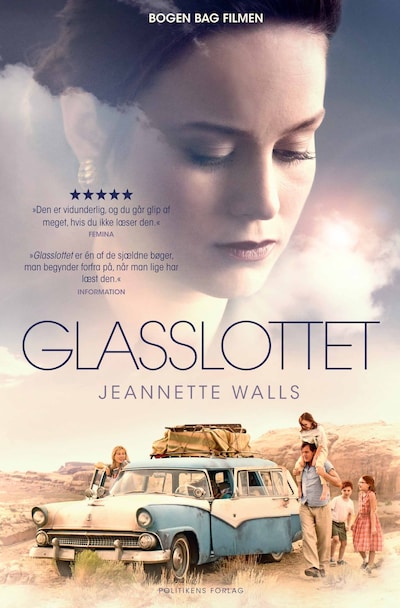Glasslottet – omslag til lydbogen af Jeannette Walls