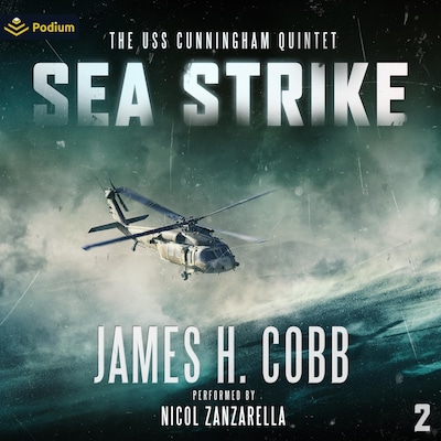 Sea Strike – omslag til lydbogen af James H. Cobb