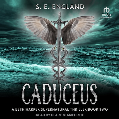 Caduceus – omslag til lydbogen af S. E. England