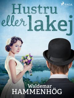 Hustru eller lakej – omslag till ljudboken av Waldemar Hammenhög