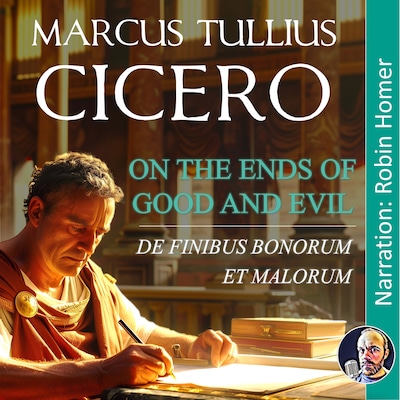 On the Ends of Good and Evil – omslag til lydbogen af Marcus Tullius Cicero