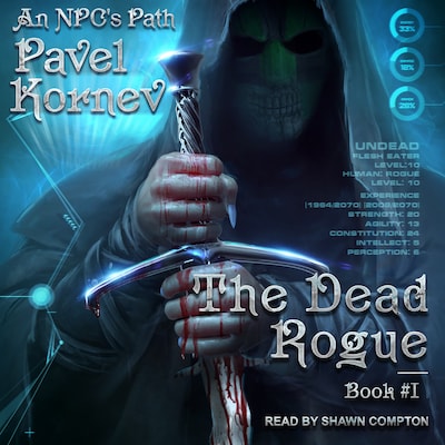 The Dead Rogue – omslag til lydbogen af Pavel Kornev