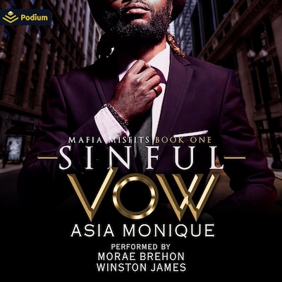 Sinful Vow – omslag til lydbogen af Asia Monique