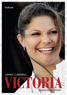 Victoria : Prinsessan privat – omslag till ljudboken av Johan T. Lindwall