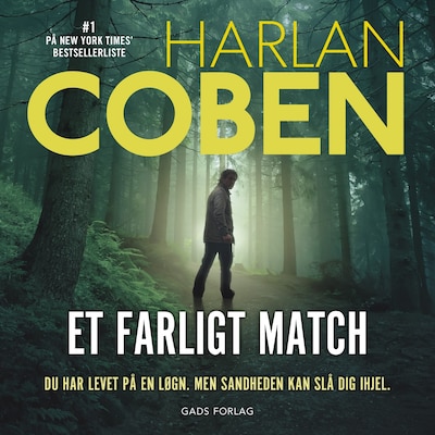 Et farligt match – omslag til lydbogen af Harlan Coben