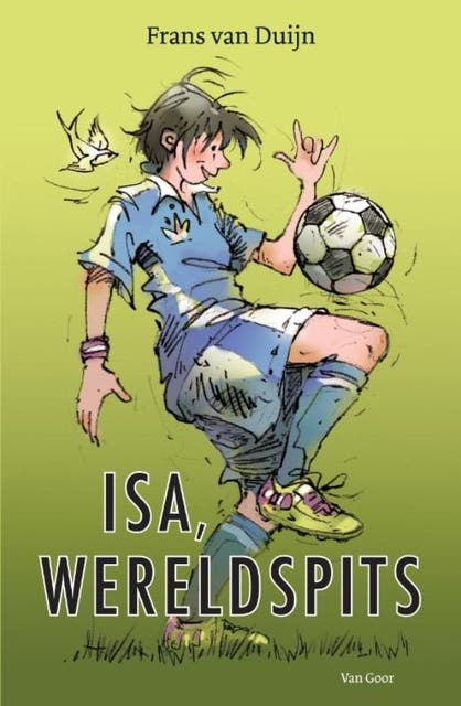 Isa, wereldspits – omslag van het luisterboek van Frans van Duijn