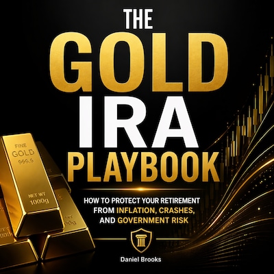 The Gold IRA Playbook – omslag til lydbogen af Daniel Brooks