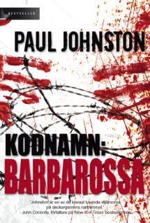 Kodnamn: Barbarossa – omslag till ljudboken av Paul Johnston