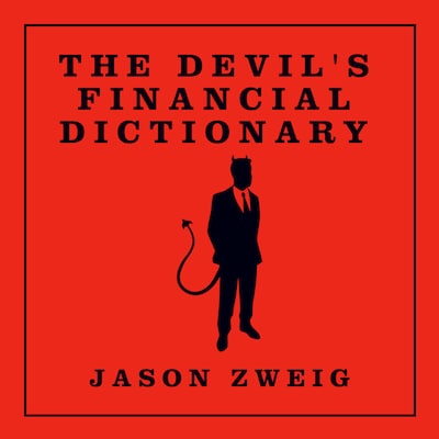 The Devil's Financial Dictionary – omslag til lydbogen af Jason Zweig
