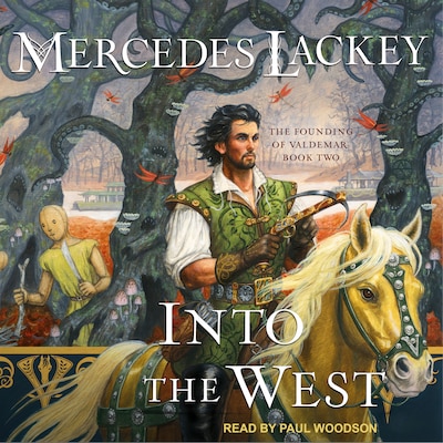 Into the West – omslag til lydbogen af Mercedes Lackey